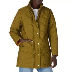 J Crew Quilted Cocoon Puffer‎ Jacket with PrimaLoft